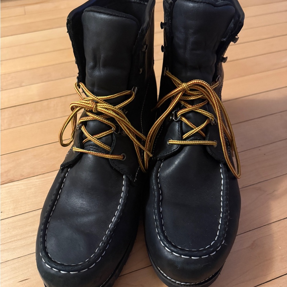Fin & Feather 9" Waterproof Mens Leather Oil Resistant Work Boots 11.5